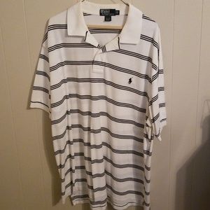 Striped polo
